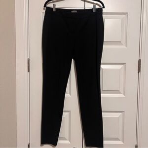 Vince Camuto Black Straight Leg Pull-up Pants